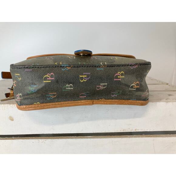 DOONEY & BOURKE MINI VINTAGE COATED CANVAS SHOULDERBAG ASIS - Picture 9 of 16